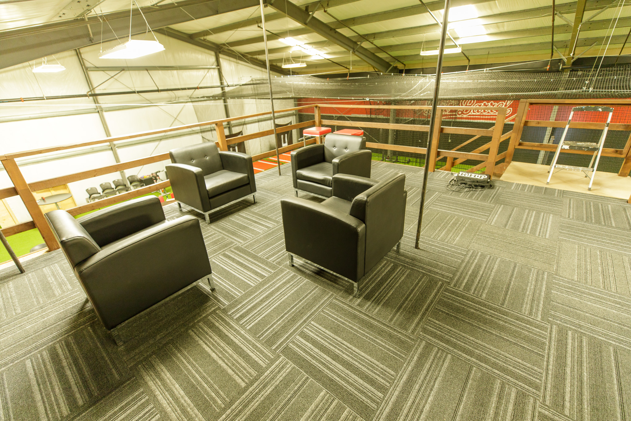 Upstairs parent lounge